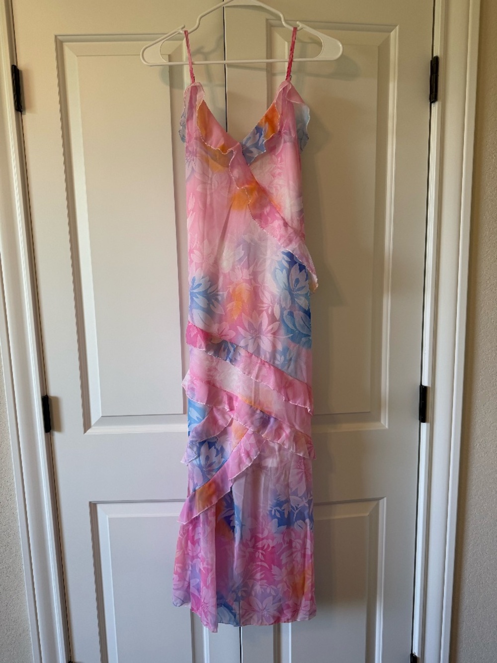 Floral Sheer Maxi Dress